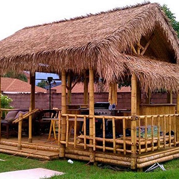 bamboo hut
